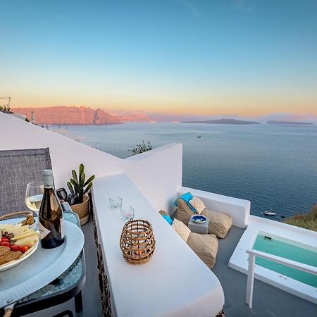 Amazing View Villa Oia With Jacuzzi Экстерьер фото
