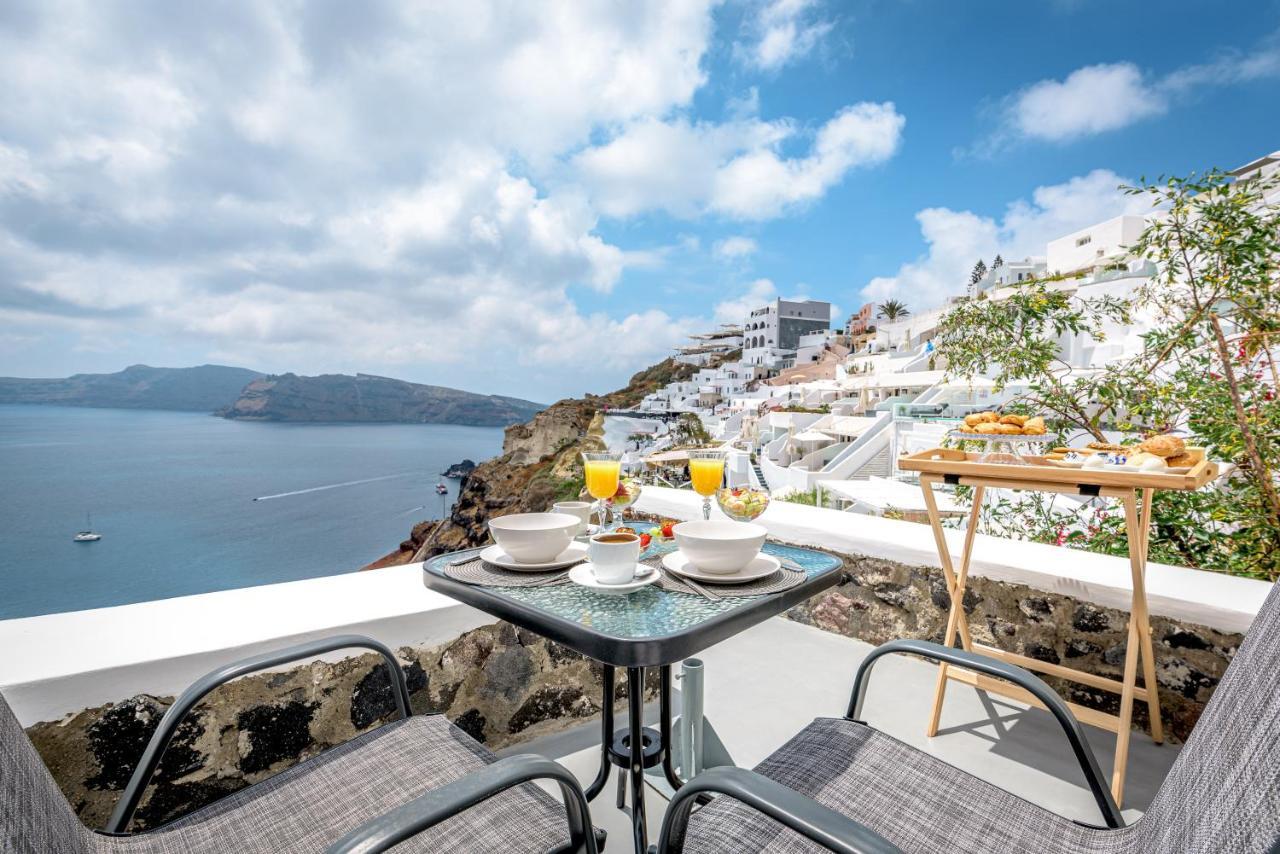 Amazing View Villa Oia With Jacuzzi Экстерьер фото