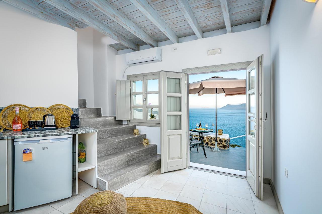Amazing View Villa Oia With Jacuzzi Экстерьер фото