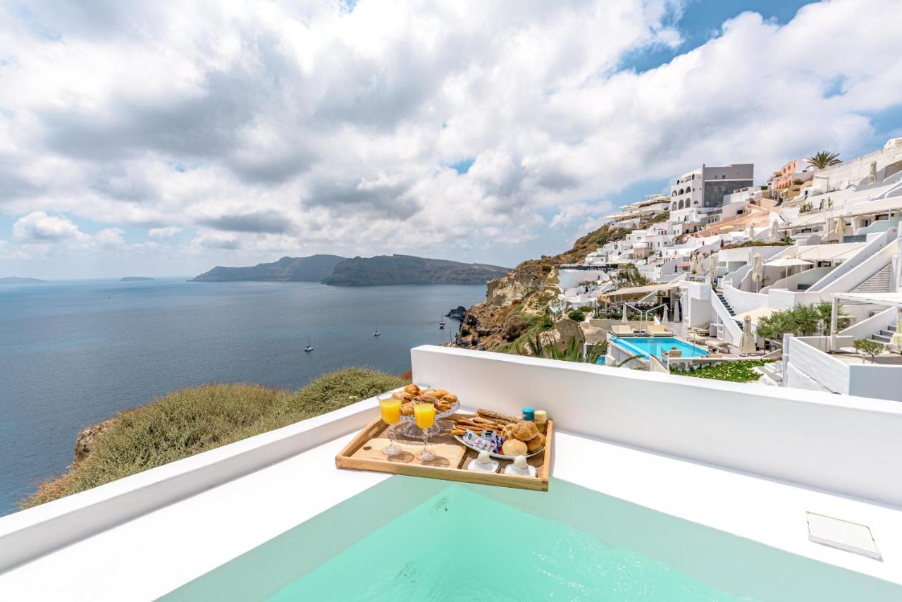Amazing View Villa Oia With Jacuzzi Экстерьер фото