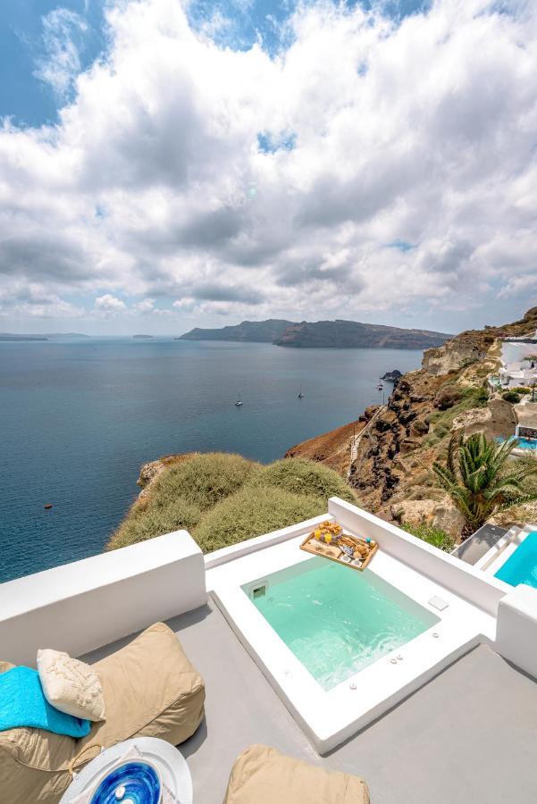Amazing View Villa Oia With Jacuzzi Экстерьер фото
